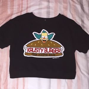 Forever 21 Short Sleeve The Simpsons Sweatshirt